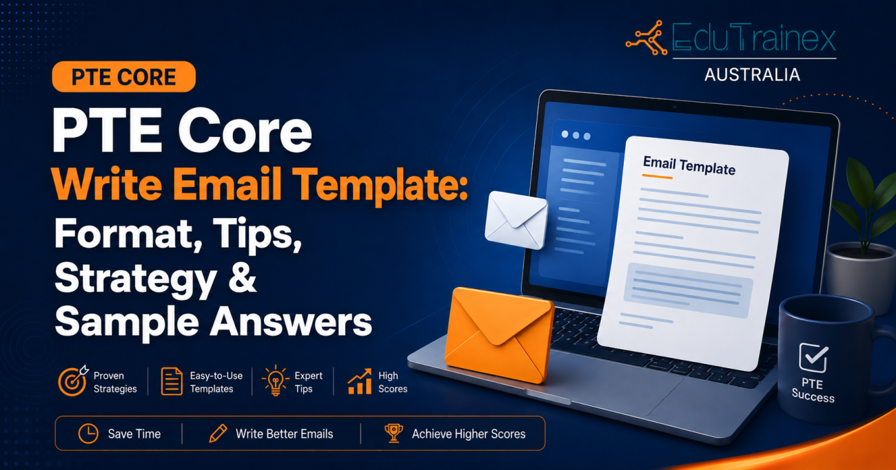 PTE Core Write Email Template Format, Tips, Strategy & Sample Answers