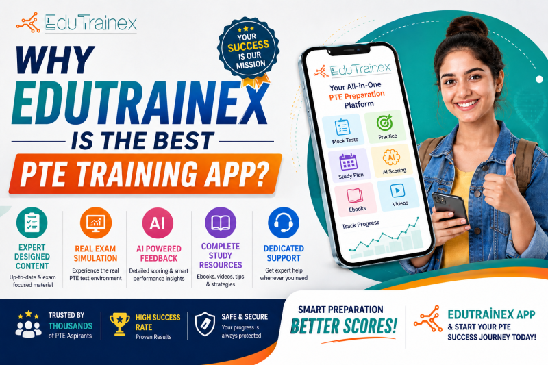 The Best PTE practice website – Why Edutrainex?